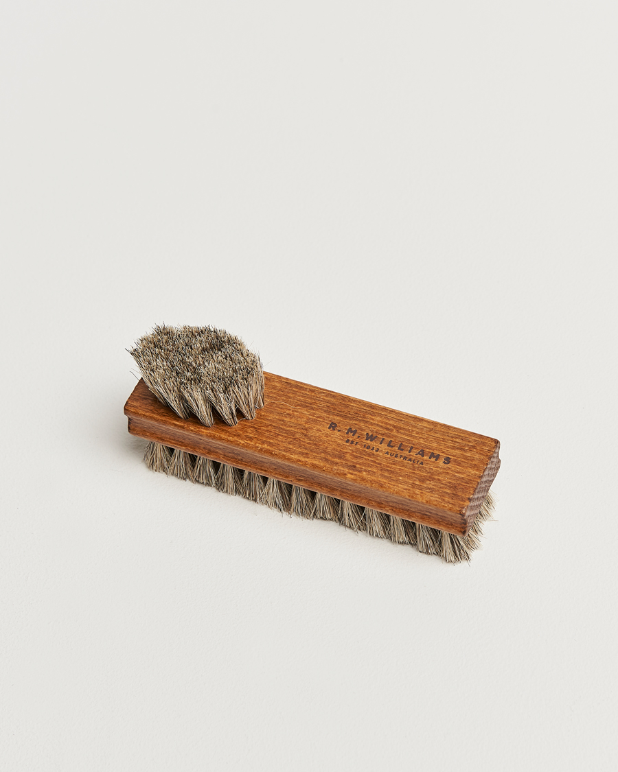 Herr | Skovård | R.M.Williams | Double Sided Brush Natural