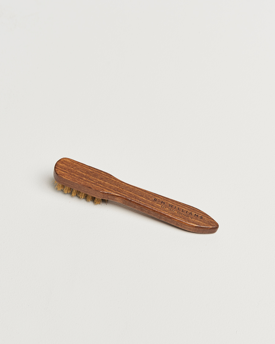 Herr | Skovård | R.M.Williams | Suede Brass Bristle Brush Natural