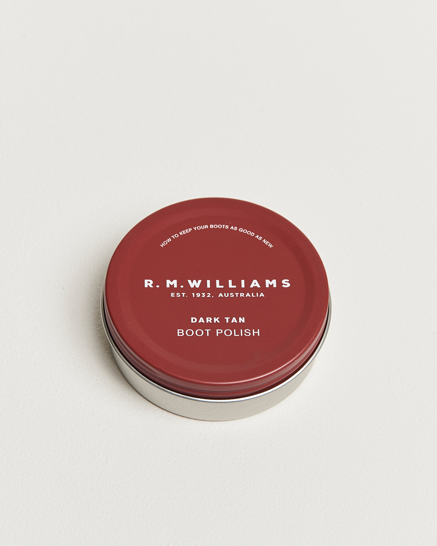 Herr | Skovård | R.M.Williams | Stockman's Boot Polish 70ml Dark Tan
