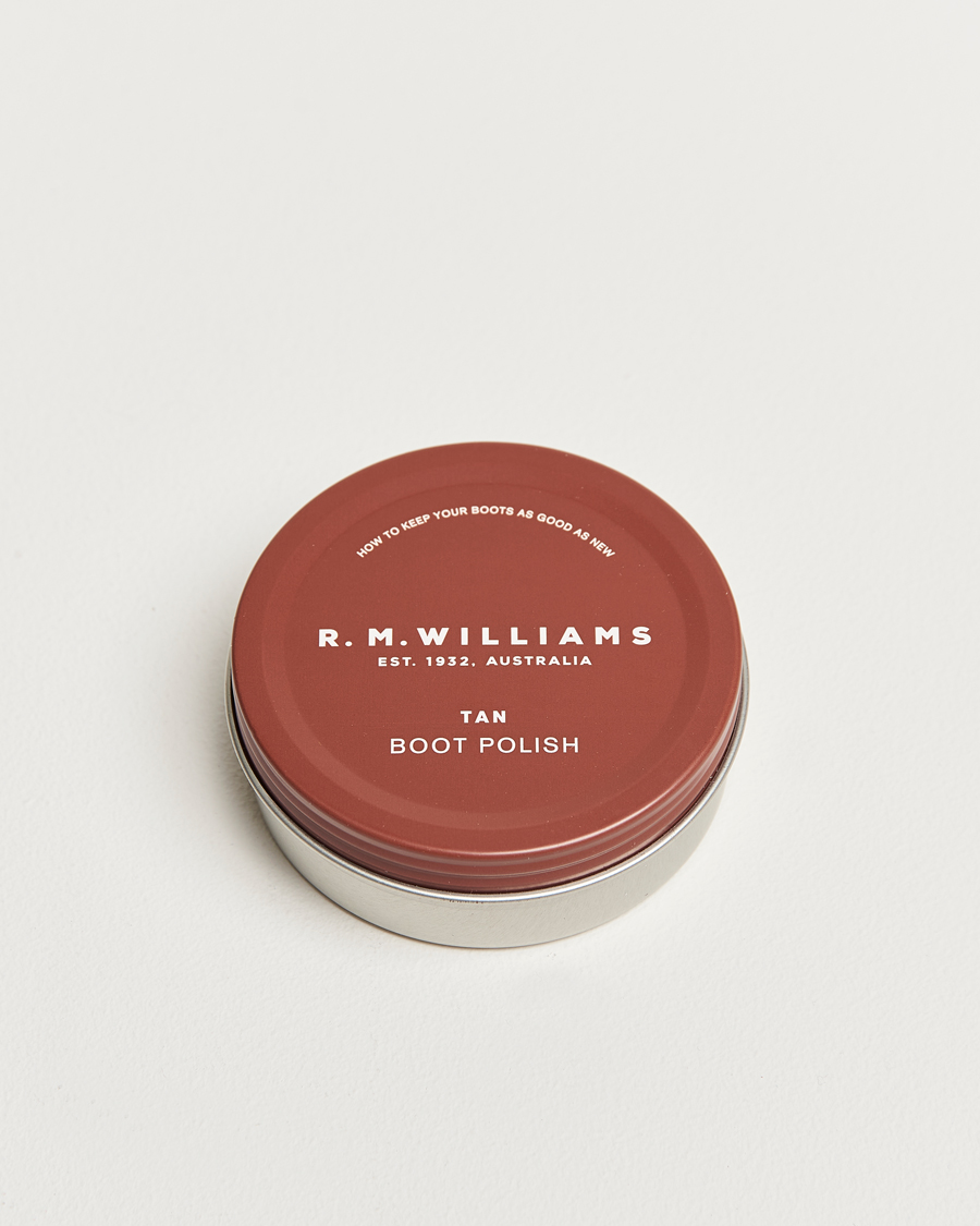 Herr | R.M.Williams Stockman's Boot Polish 70ml Tan | R.M.Williams | Stockman's Boot Polish 70ml Tan