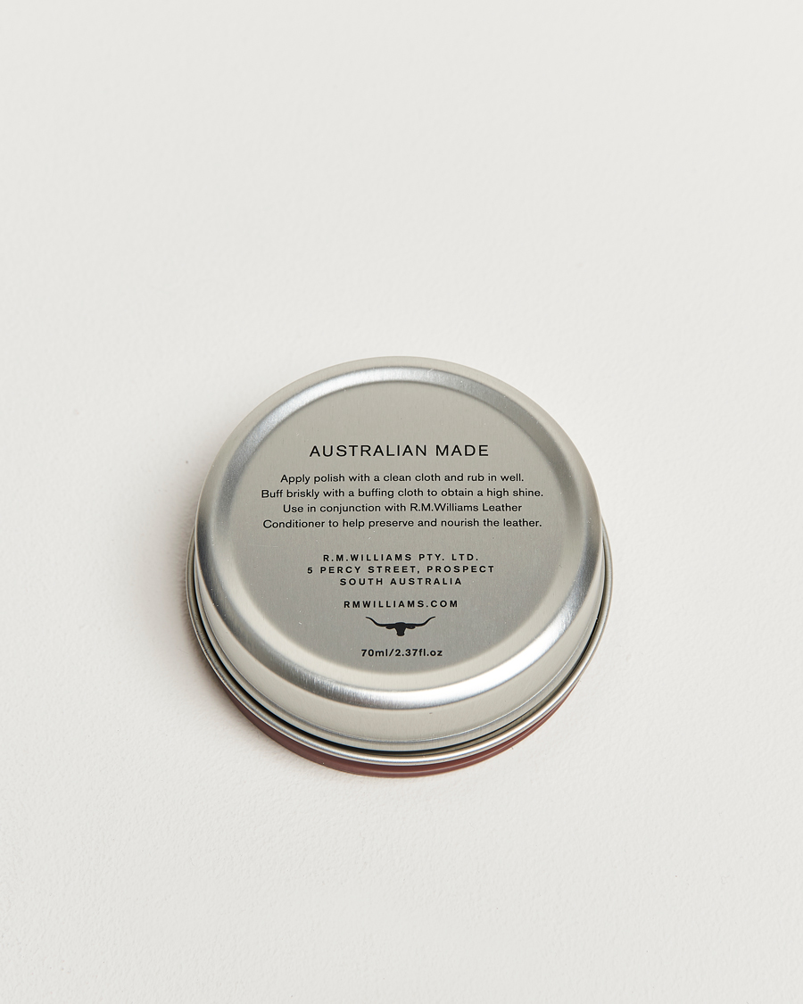 Herr | R.M.Williams Stockman's Boot Polish 70ml Tan | R.M.Williams | Stockman's Boot Polish 70ml Tan