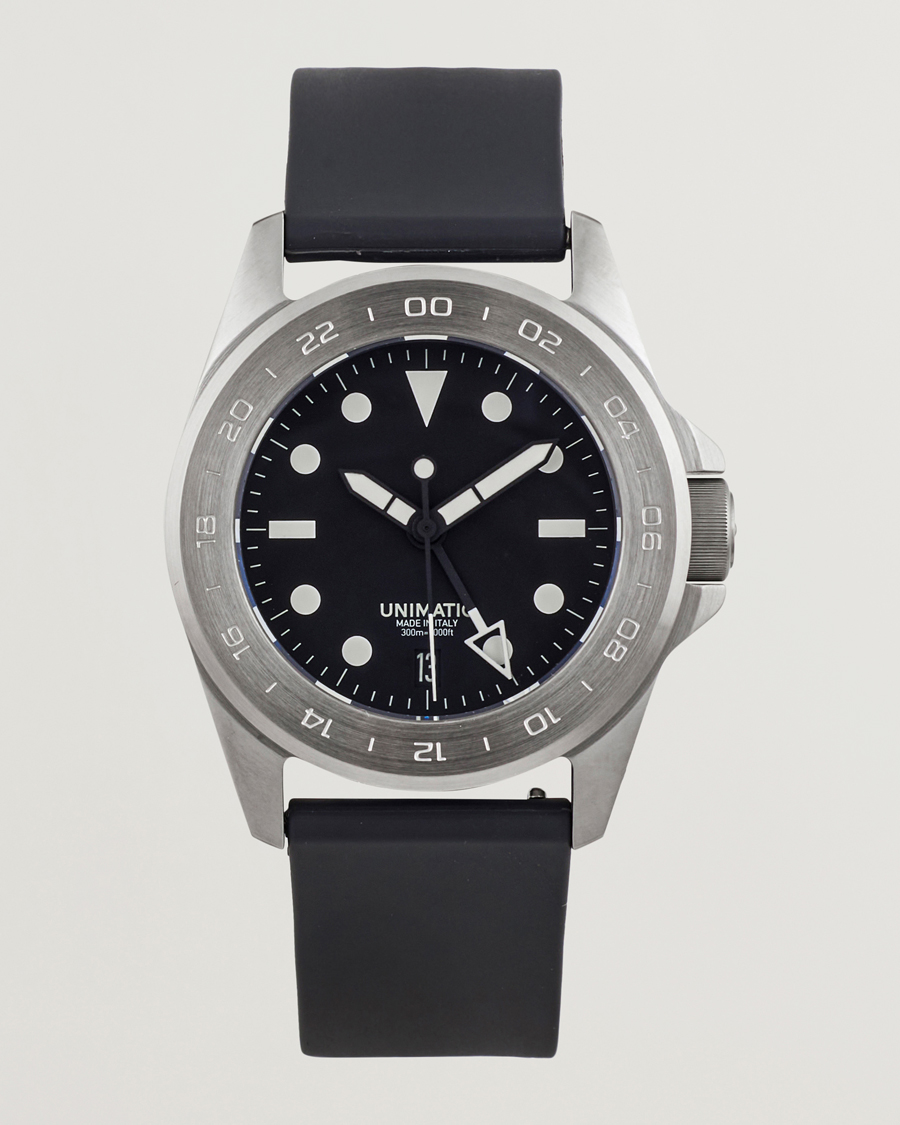 Herr | UNIMATIC Modello Quattro GMT Limited Watch Black | UNIMATIC | Modello Quattro GMT Limited Watch Black