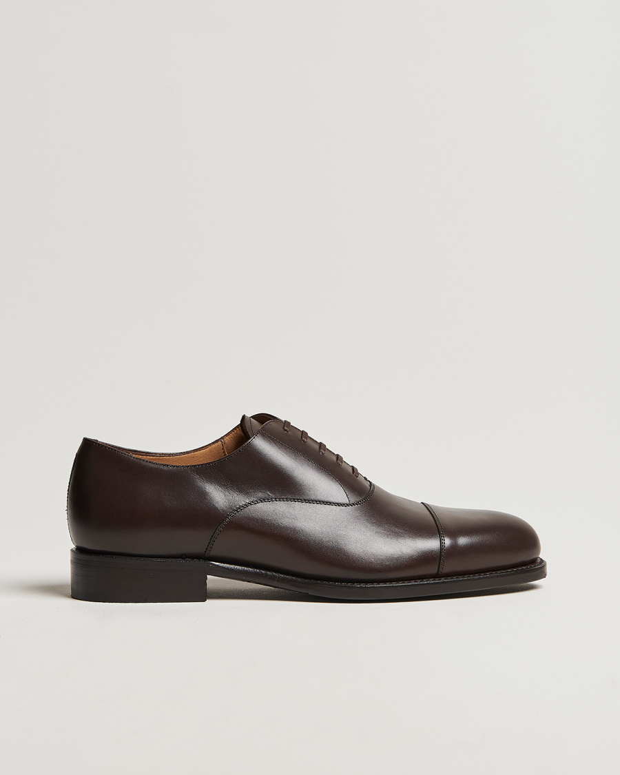Herr | Oxfords | Oscar Jacobson | Oxford Shoes Dark Mud Brown