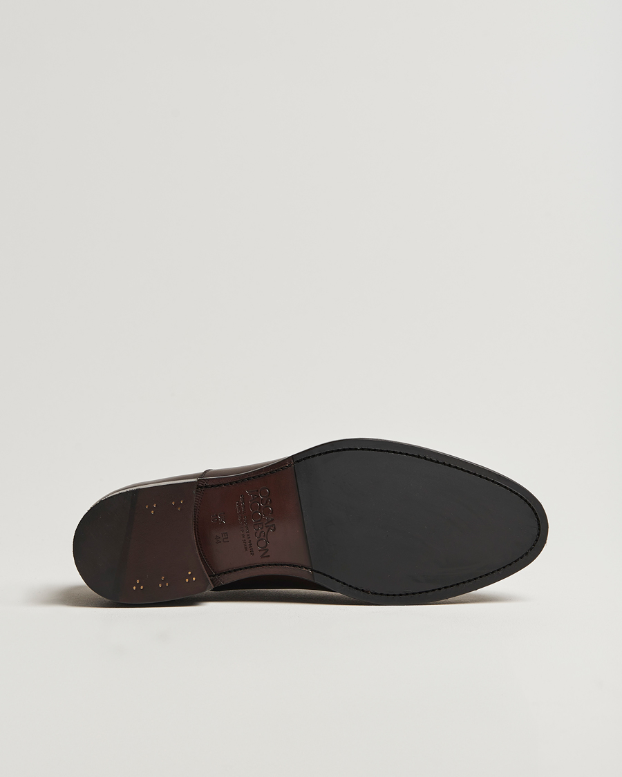 Herr | Oxfords | Oscar Jacobson | Oxford Shoes Dark Mud Brown