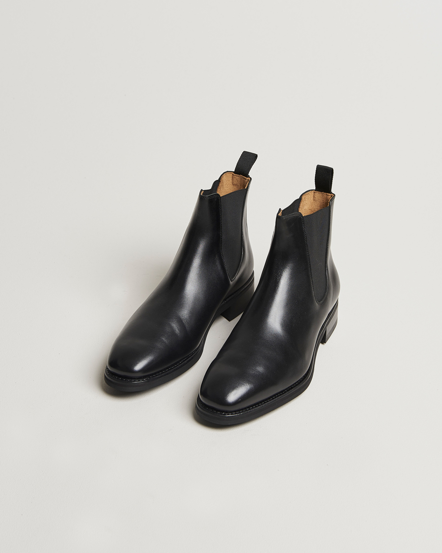 Herr | Oscar Jacobson Chelsea Boots Black | Oscar Jacobson | Chelsea Boots Black