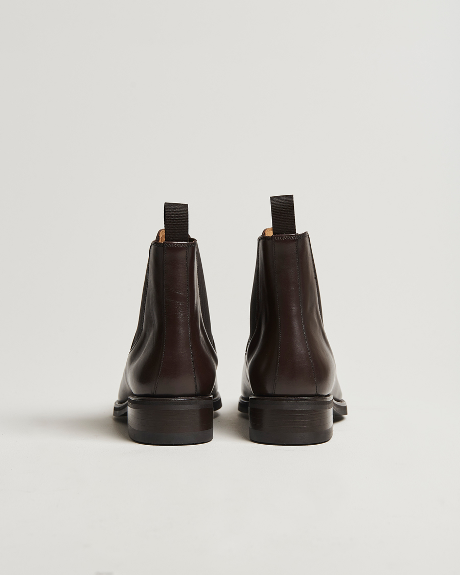 Herr | Kängor | Oscar Jacobson | Chelsea Boots Dark Mud Brown