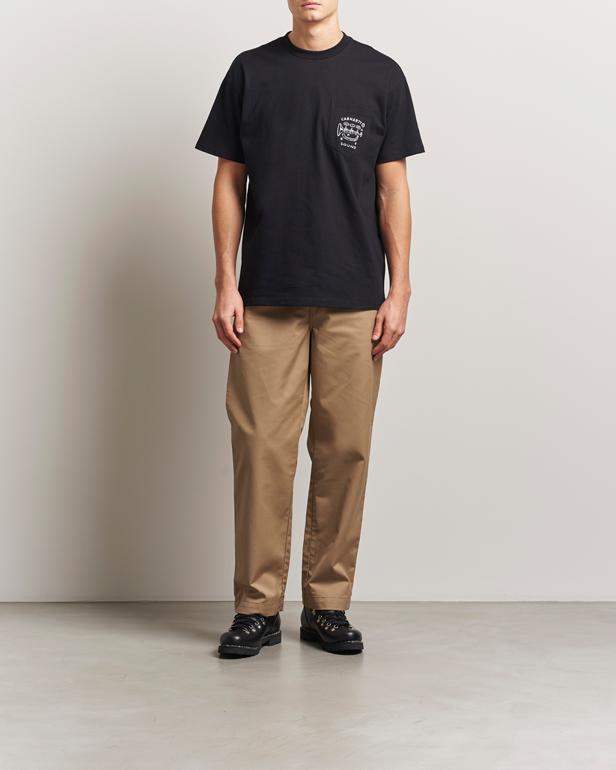 Herr | T-Shirts | Carhartt WIP | Fragment Pocket T-Shirt Black