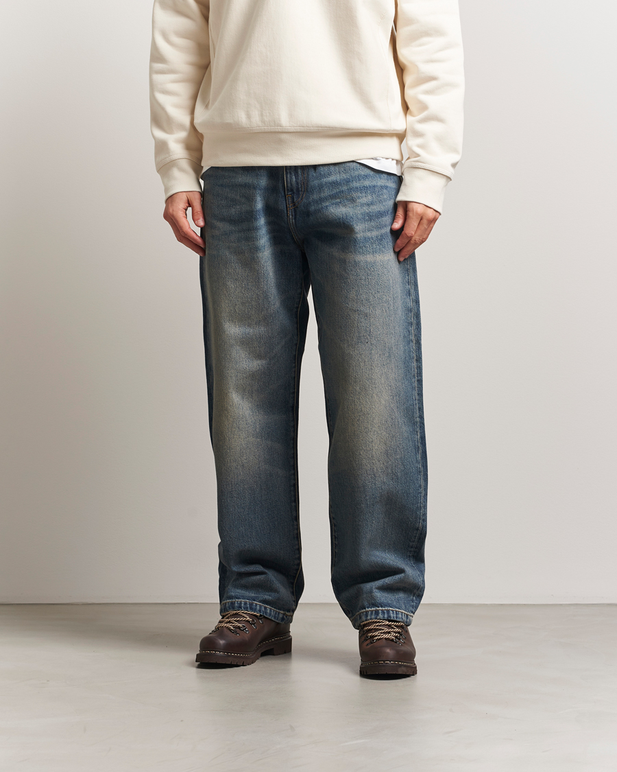 Herr | Jeans | Carhartt WIP | Landon Pant Smith Denim Blue Worn