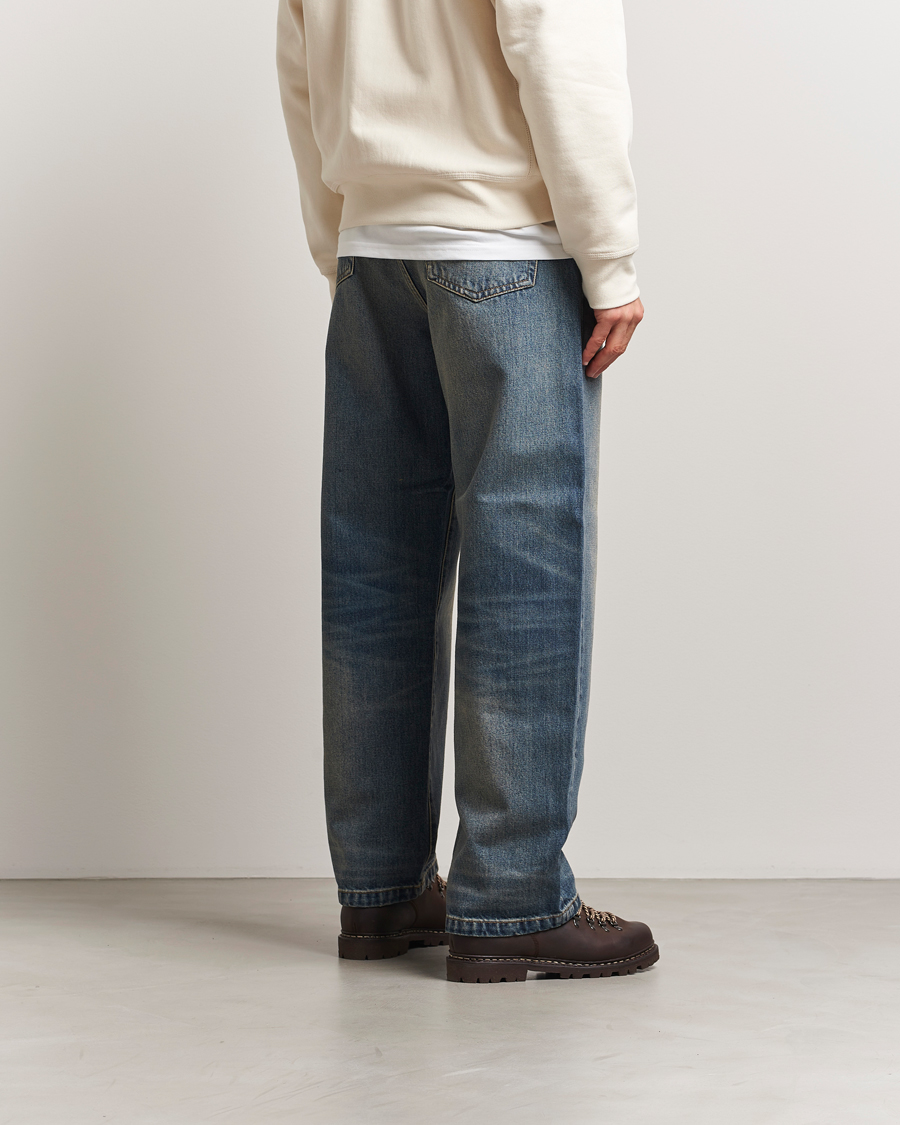 Herr | Jeans | Carhartt WIP | Landon Pant Smith Denim Blue Worn