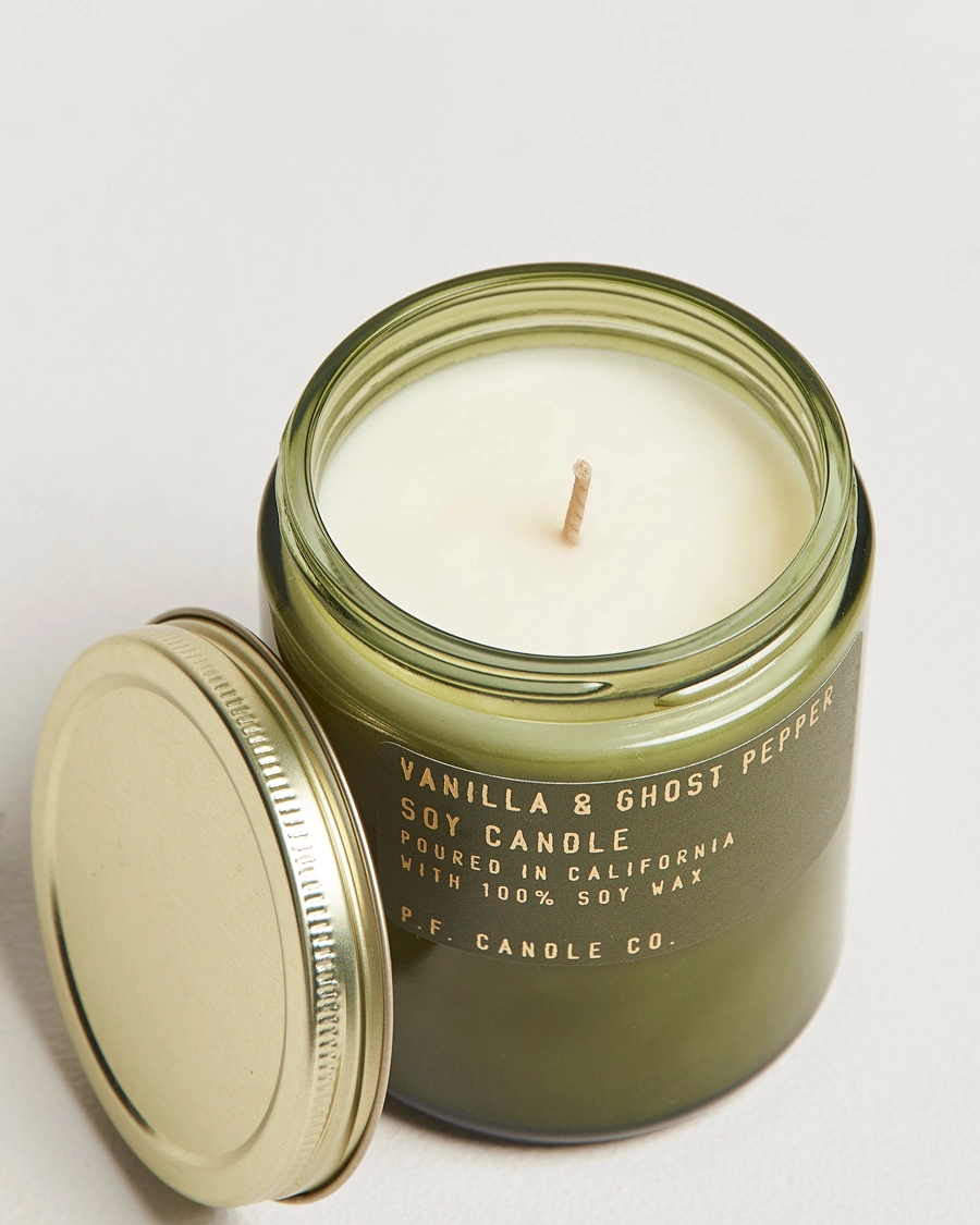 Herr | Doftljus | P.F. Candle Co. | Soy Candle No. 18 Vanilla & Ghost Pepper 204g