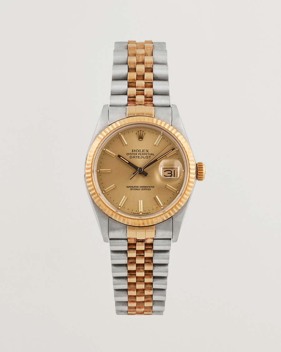 Herr | Rolex Pre-Owned Datejust 16013 G/S Silver | Rolex Pre-Owned | Datejust 16013 G/S Silver