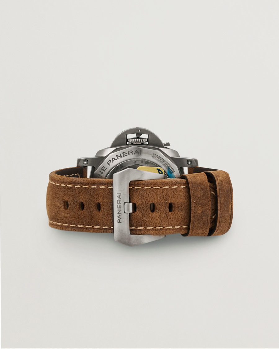 Herr | Panerai Pre-Owned Luminor Marina PAM01351 Silver | Panerai Pre-Owned | Luminor Marina PAM01351 Silver