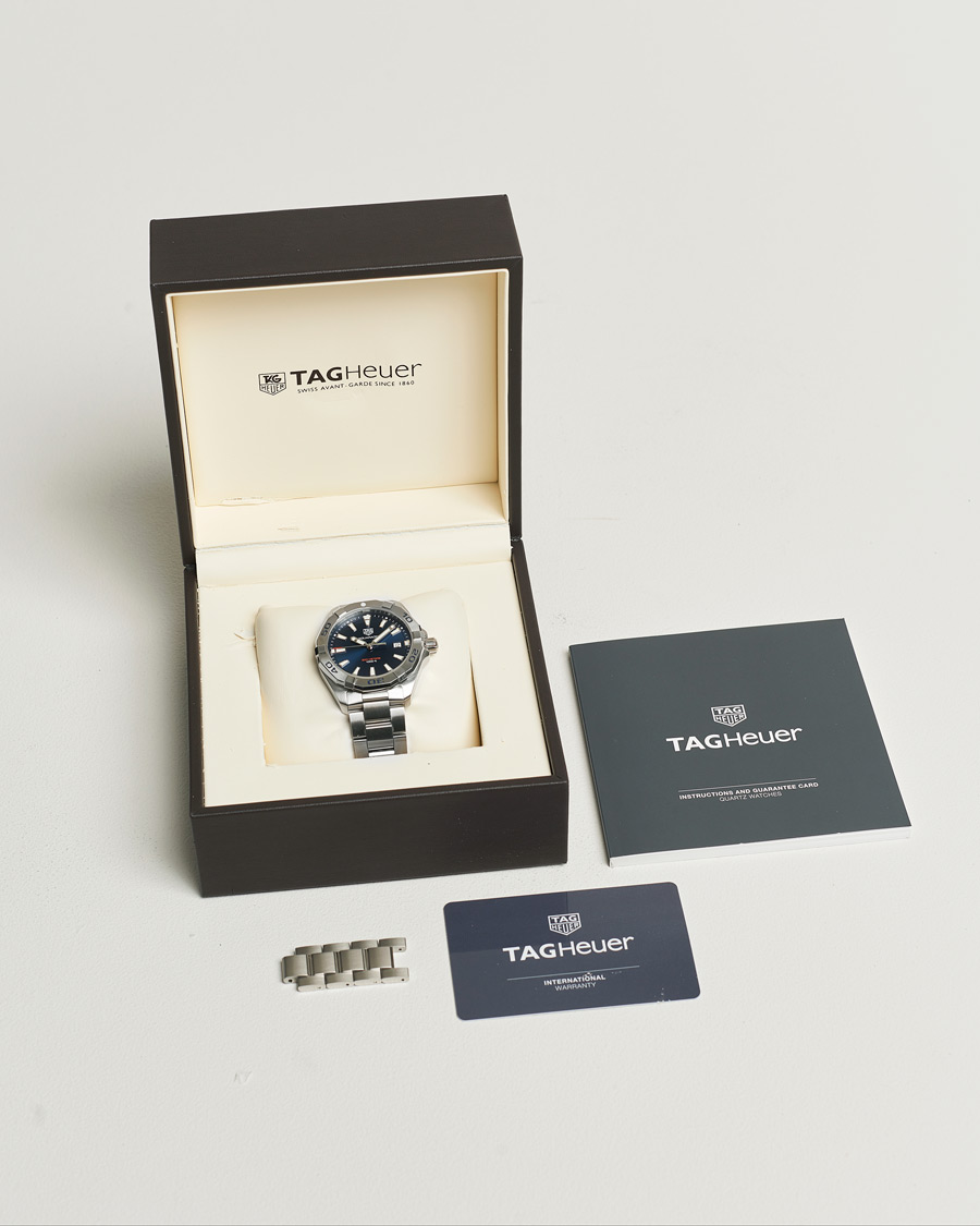 Herr | Tag Heuer Pre-Owned Aquaracer 300M WBD112 Silver | Tag Heuer Pre-Owned | Aquaracer 300M WBD112 Silver