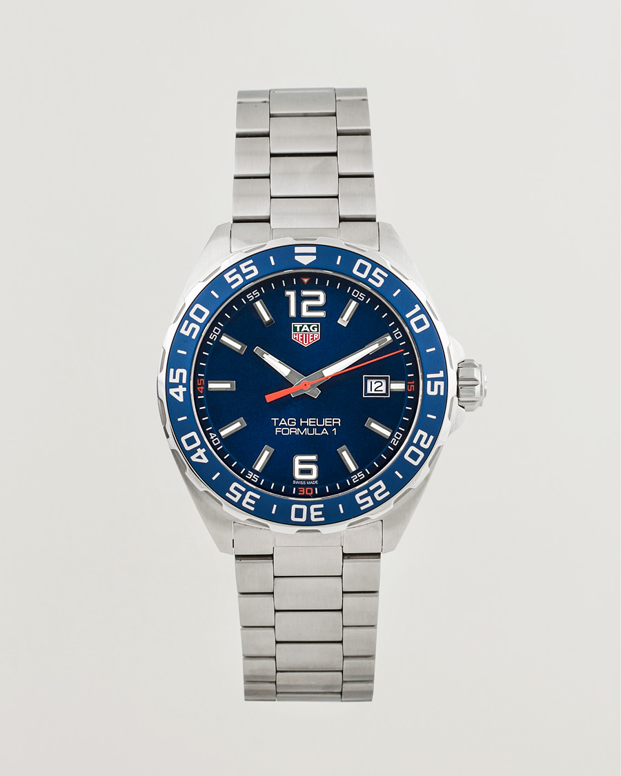 Herr | Tag Heuer Pre-Owned Formula 1 WAZ1010 Silver | Tag Heuer Pre-Owned | Formula 1 WAZ1010 Silver