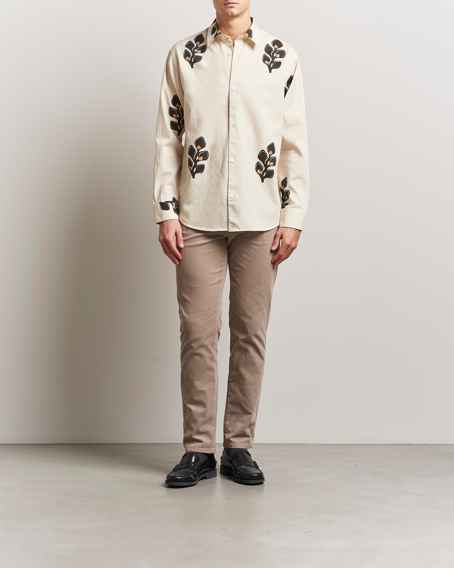 Herr | Byxor | NN07 | Tony Corduroy 5-Pocket Pants Timber Wolf