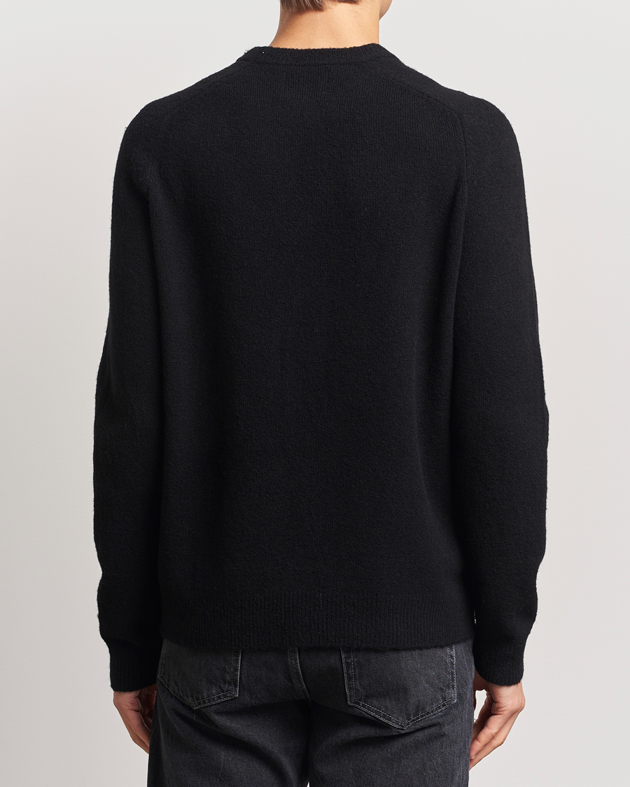 Herr | Tröjor | NN07 | John Wool Knitted Sweater Black