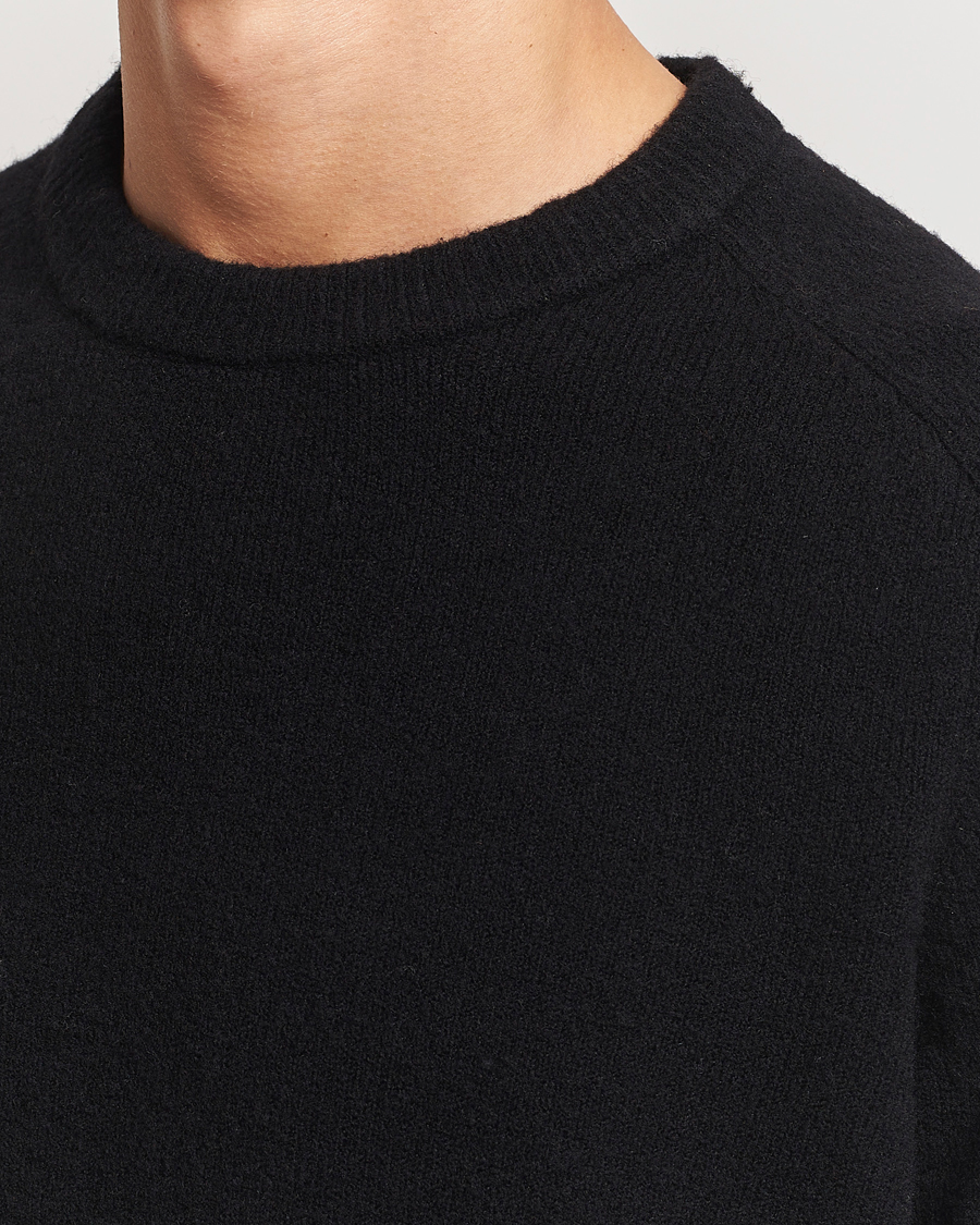 Herr | Tröjor | NN07 | John Wool Knitted Sweater Black