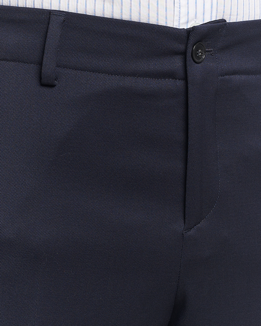 Herr | Byxor | Filippa K | Tailored Drawstring Trousers Navy