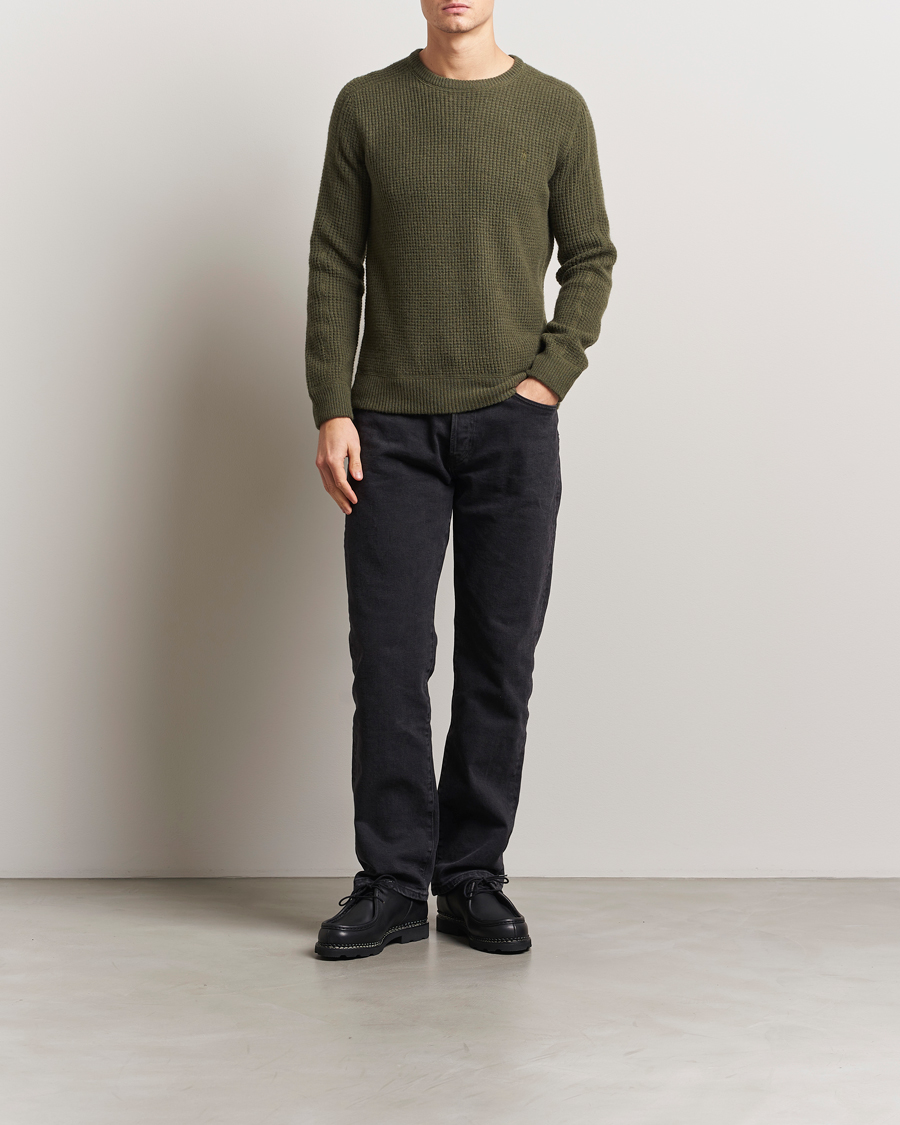 Herr | Tröjor | Polo Ralph Lauren | Wool/Alpaca Knitted Sweater New Olive
