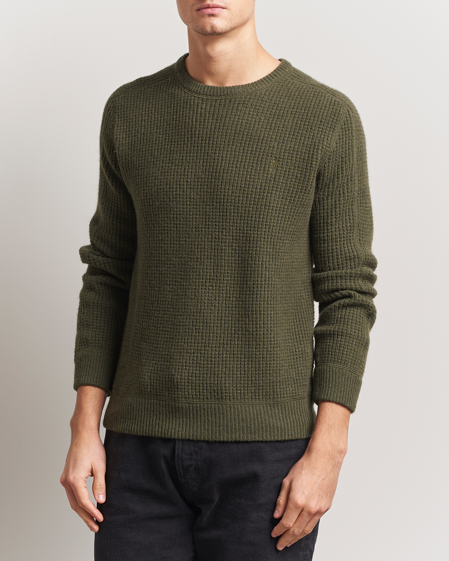 Herr | Tröjor | Polo Ralph Lauren | Wool/Alpaca Knitted Sweater New Olive
