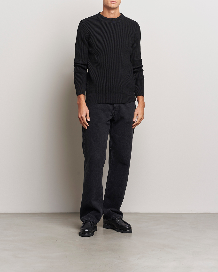 Herr | Tröjor | S.N.S. Herning | Fender Wool Crew Neck Black