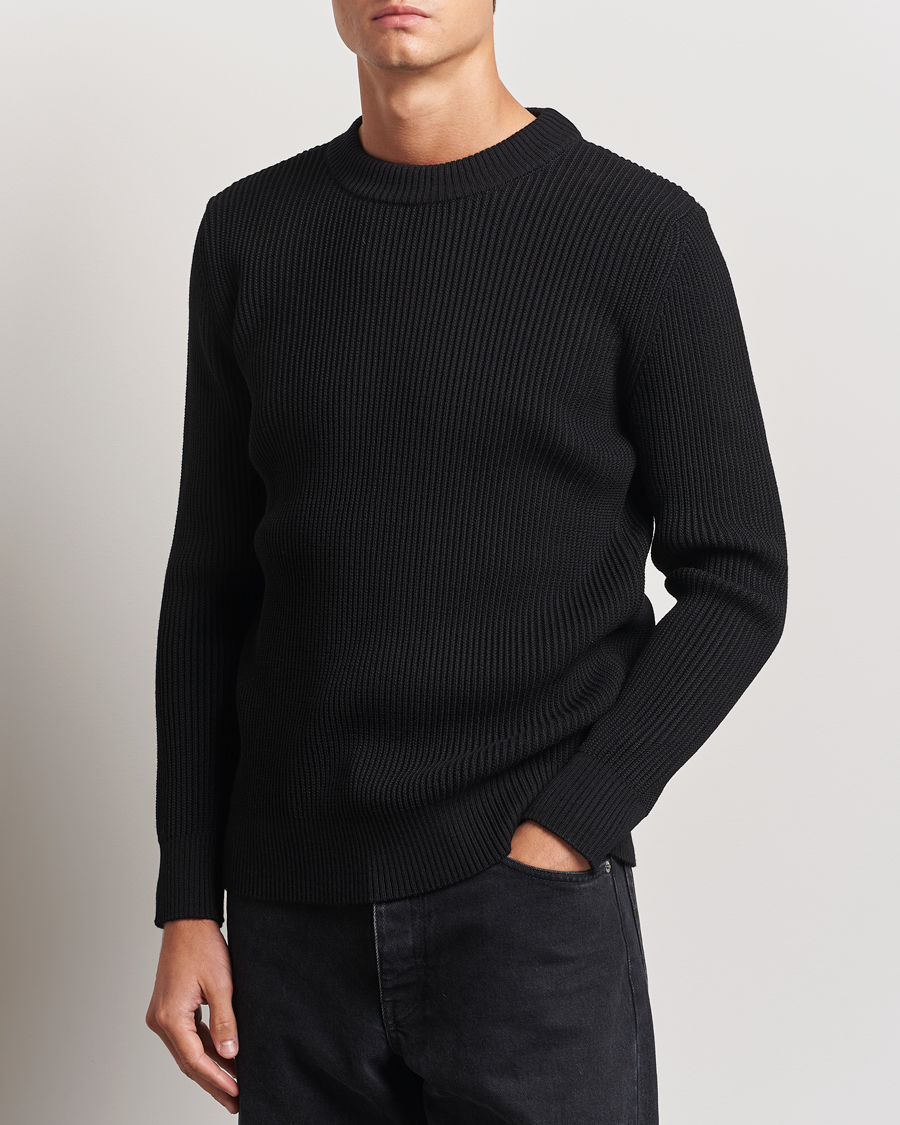 Herr | Tröjor | S.N.S. Herning | Fender Wool Crew Neck Black