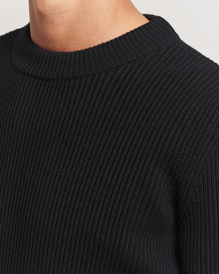 Herr | Tröjor | S.N.S. Herning | Fender Wool Crew Neck Black