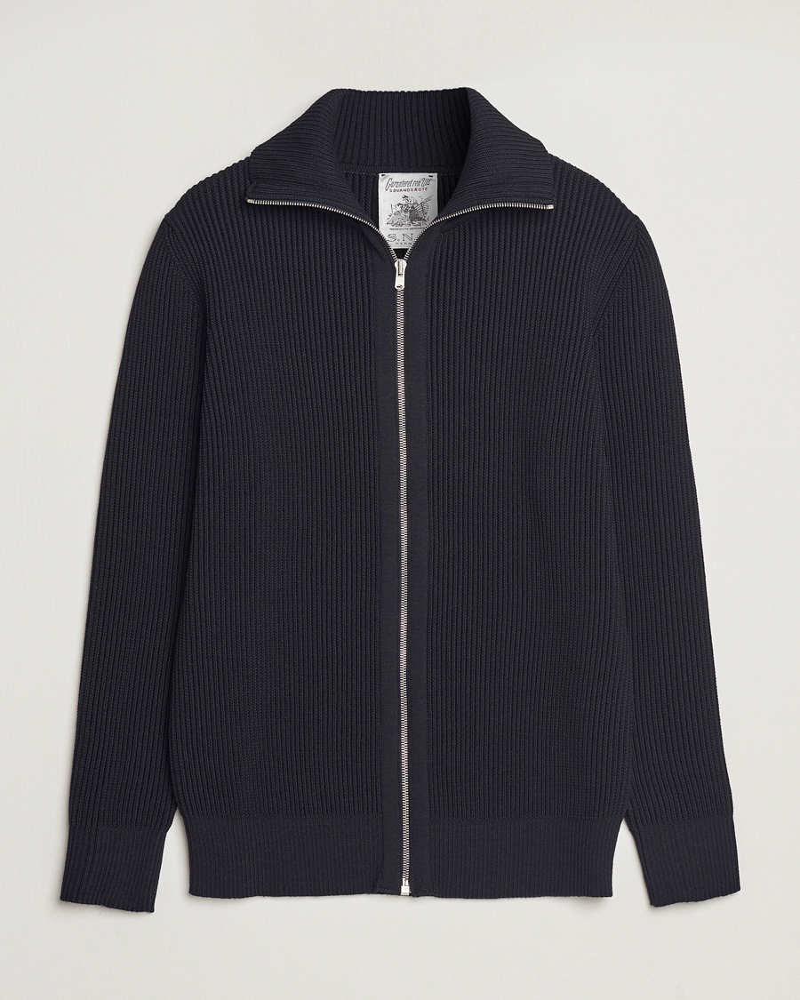 Herr | Tröjor | S.N.S. Herning | Fender Wool Full Zip Navy Blue