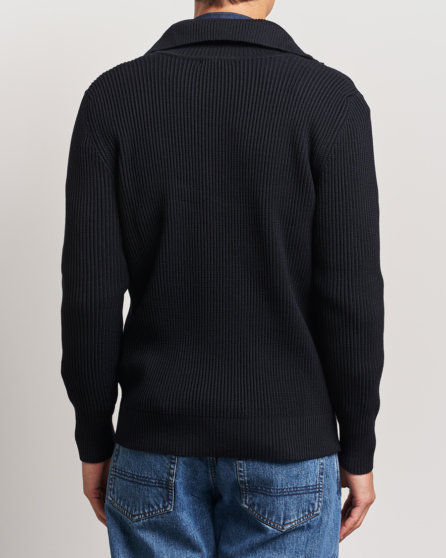 Herr | Tröjor | S.N.S. Herning | Fender Wool Full Zip Navy Blue