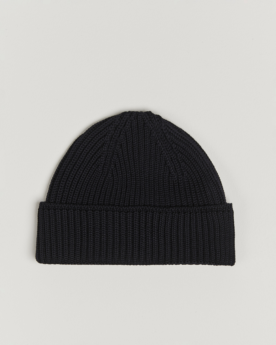Herr | S.N.S. Herning Fender Merino Wool Hat Navy Blue | S.N.S. Herning | Fender Merino Wool Hat Navy Blue