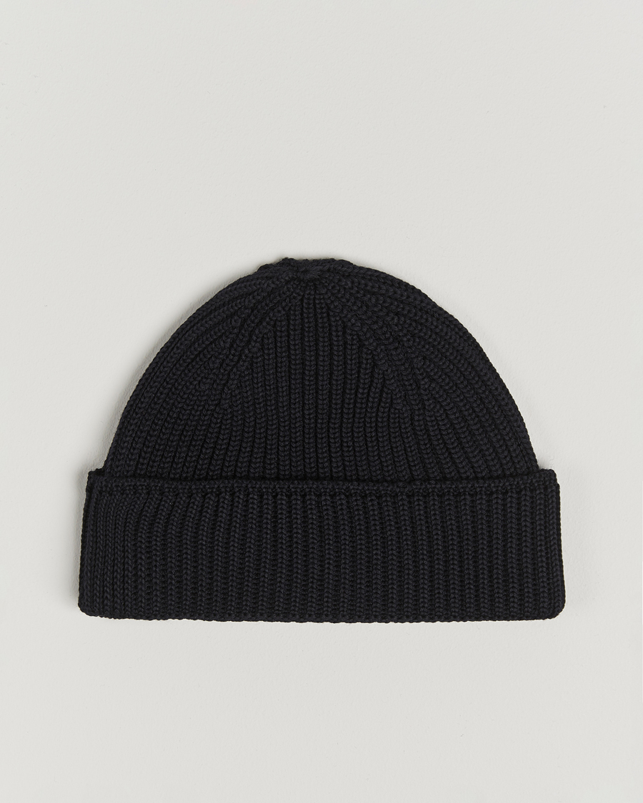 Herr | S.N.S. Herning Fender Merino Wool Hat Navy Blue | S.N.S. Herning | Fender Merino Wool Hat Navy Blue