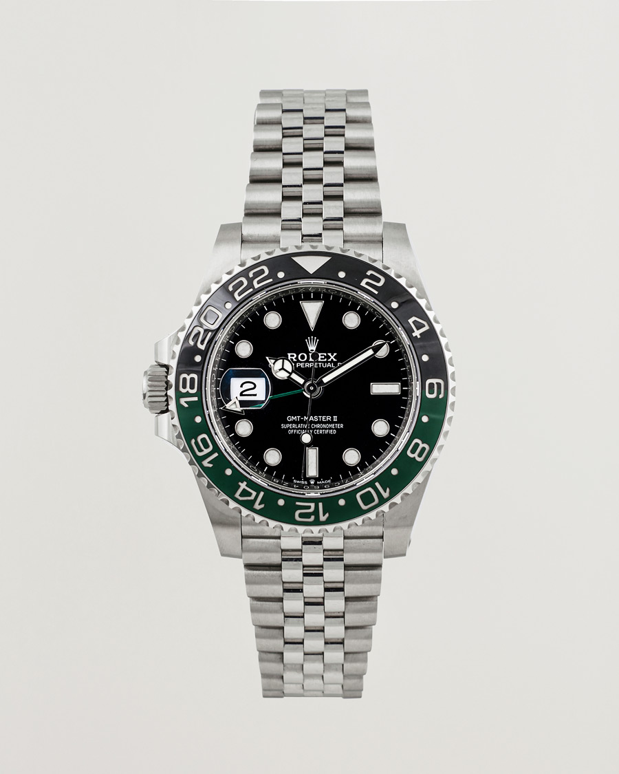 Herr | Rolex Pre-Owned GMT-Master II Sprite 126720VTNR Silver | Rolex Pre-Owned | GMT-Master II Sprite 126720VTNR Silver