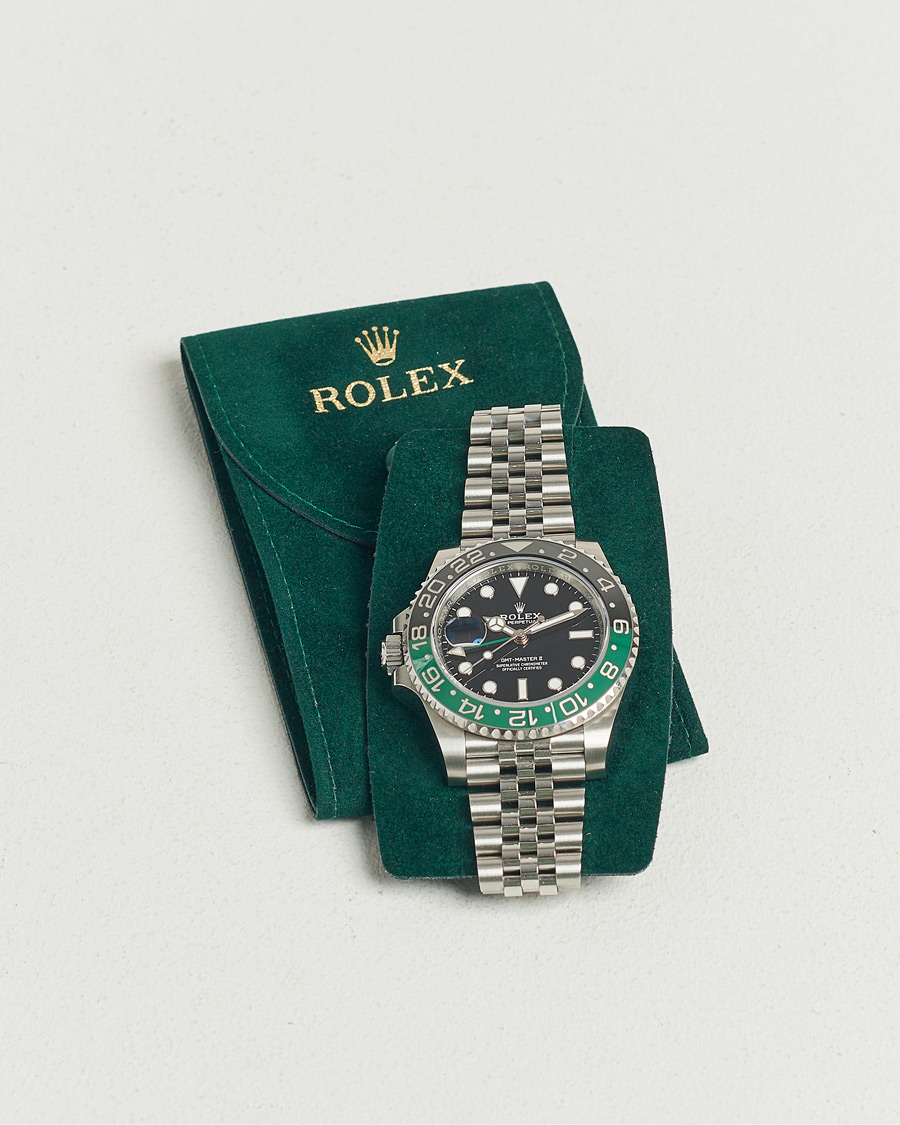 Herr | Rolex Pre-Owned GMT-Master II Sprite 126720VTNR Silver | Rolex Pre-Owned | GMT-Master II Sprite 126720VTNR Silver