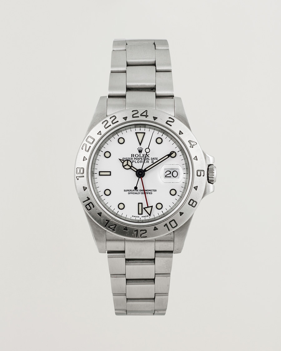 Herr | Rolex Pre-Owned Explorer II 16570 Silver | Rolex Pre-Owned | Explorer II 16570 Silver