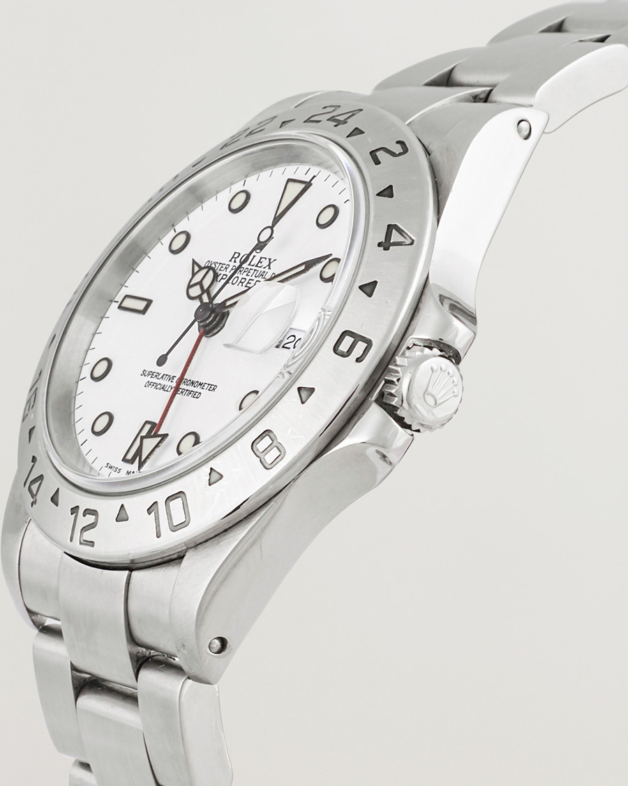 Herr | Rolex Pre-Owned Explorer II 16570 Silver | Rolex Pre-Owned | Explorer II 16570 Silver