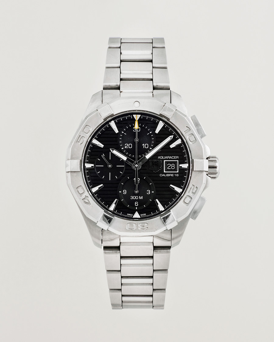 Herr | Pre-Owned & Vintage Watches | Tag Heuer Pre-Owned | Aquaracer 300M Calibre 16 Silver