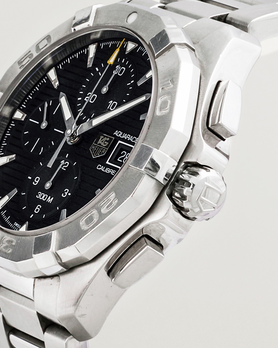 Herr | Pre-Owned & Vintage Watches | Tag Heuer Pre-Owned | Aquaracer 300M Calibre 16 Silver