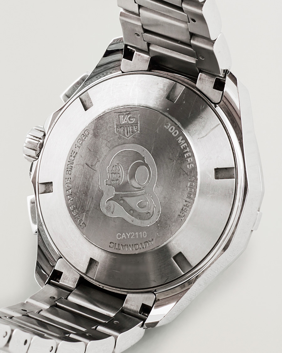 Herr | Pre-Owned & Vintage Watches | Tag Heuer Pre-Owned | Aquaracer 300M Calibre 16 Silver