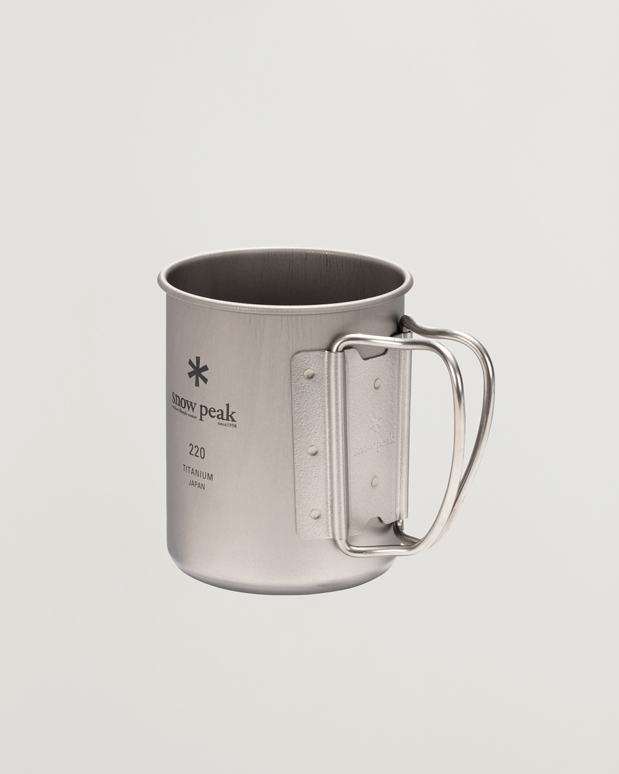 Herr | Outdoor living | Snow Peak | Single Wall Mug 220 Titanium