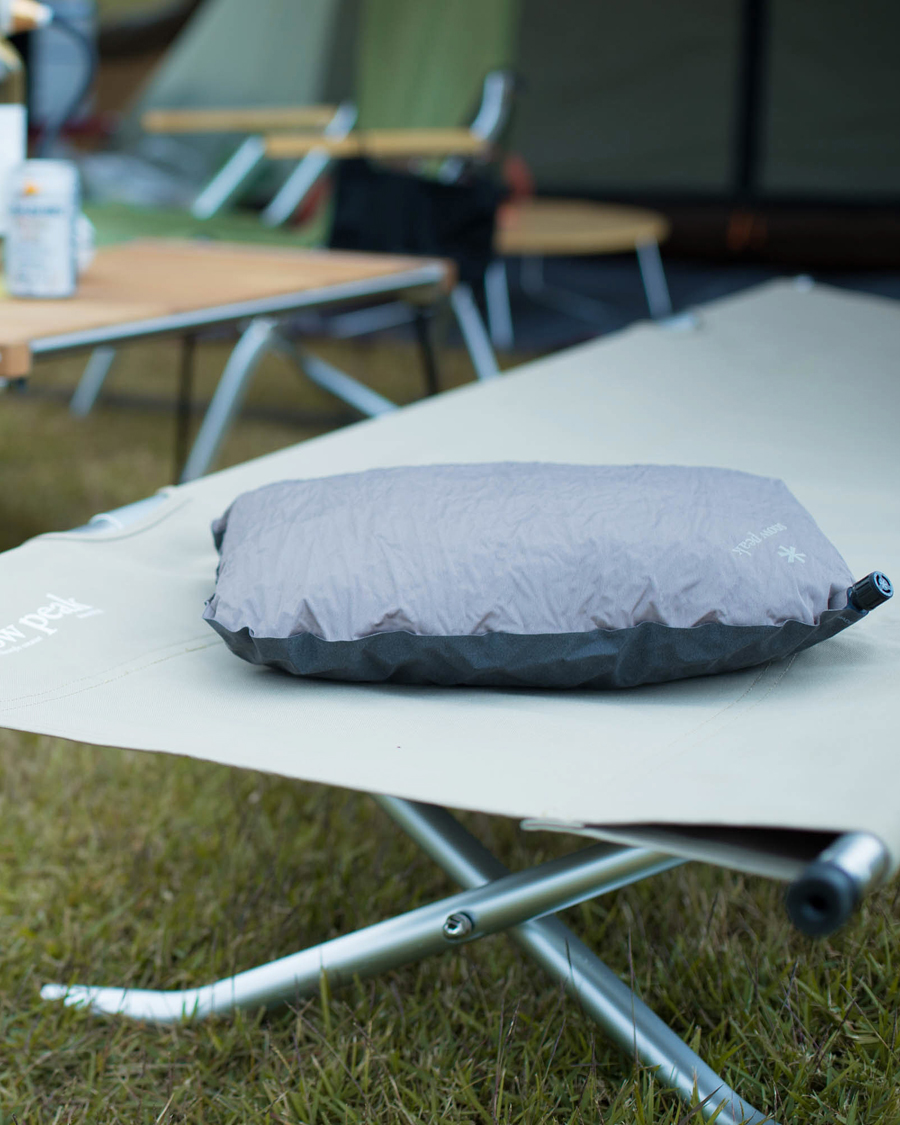 Herr | Outdoor living | Snow Peak | Stretch Pillow Grey