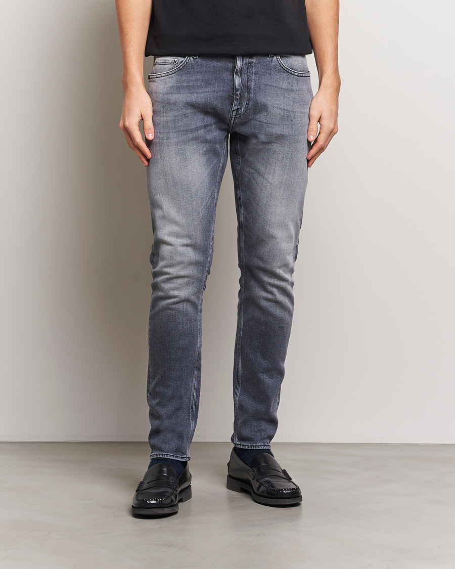 Herr | Jeans | Tiger of Sweden | Pistolero Stretch Cotton Jeans Prime Washed Black