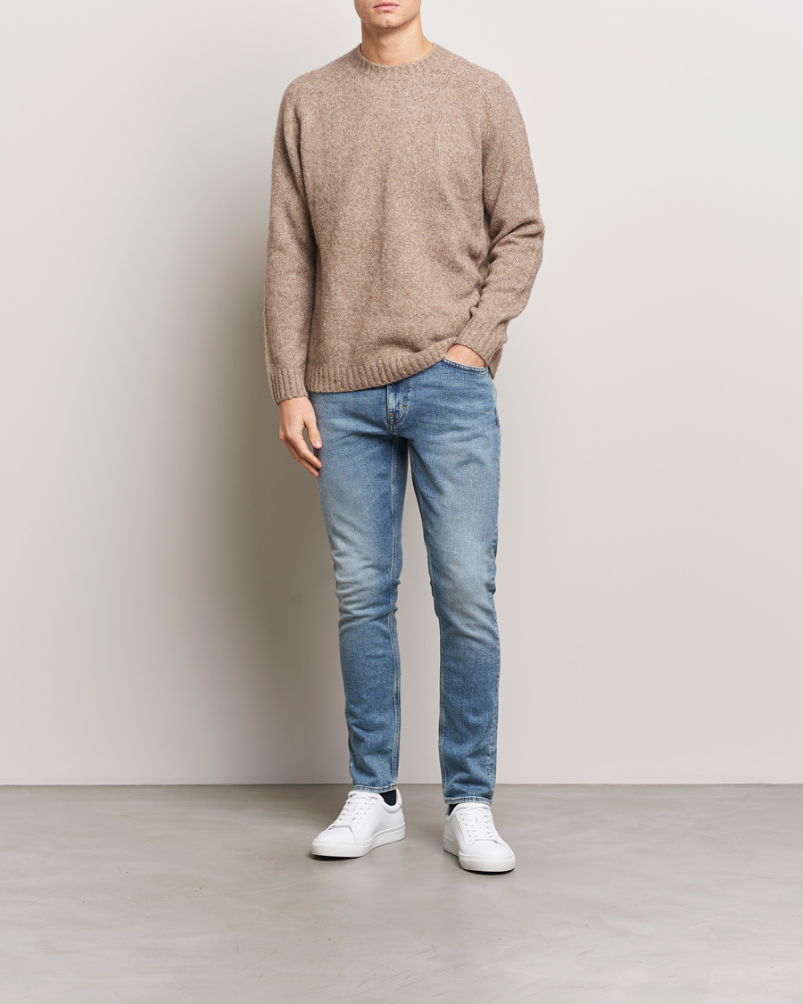 Herr | Jeans | Tiger of Sweden | Pistolero Stretch Cotton Jeans 3 Year Vintage Blue