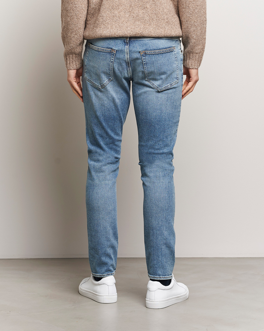 Herr | Jeans | Tiger of Sweden | Pistolero Stretch Cotton Jeans 3 Year Vintage Blue