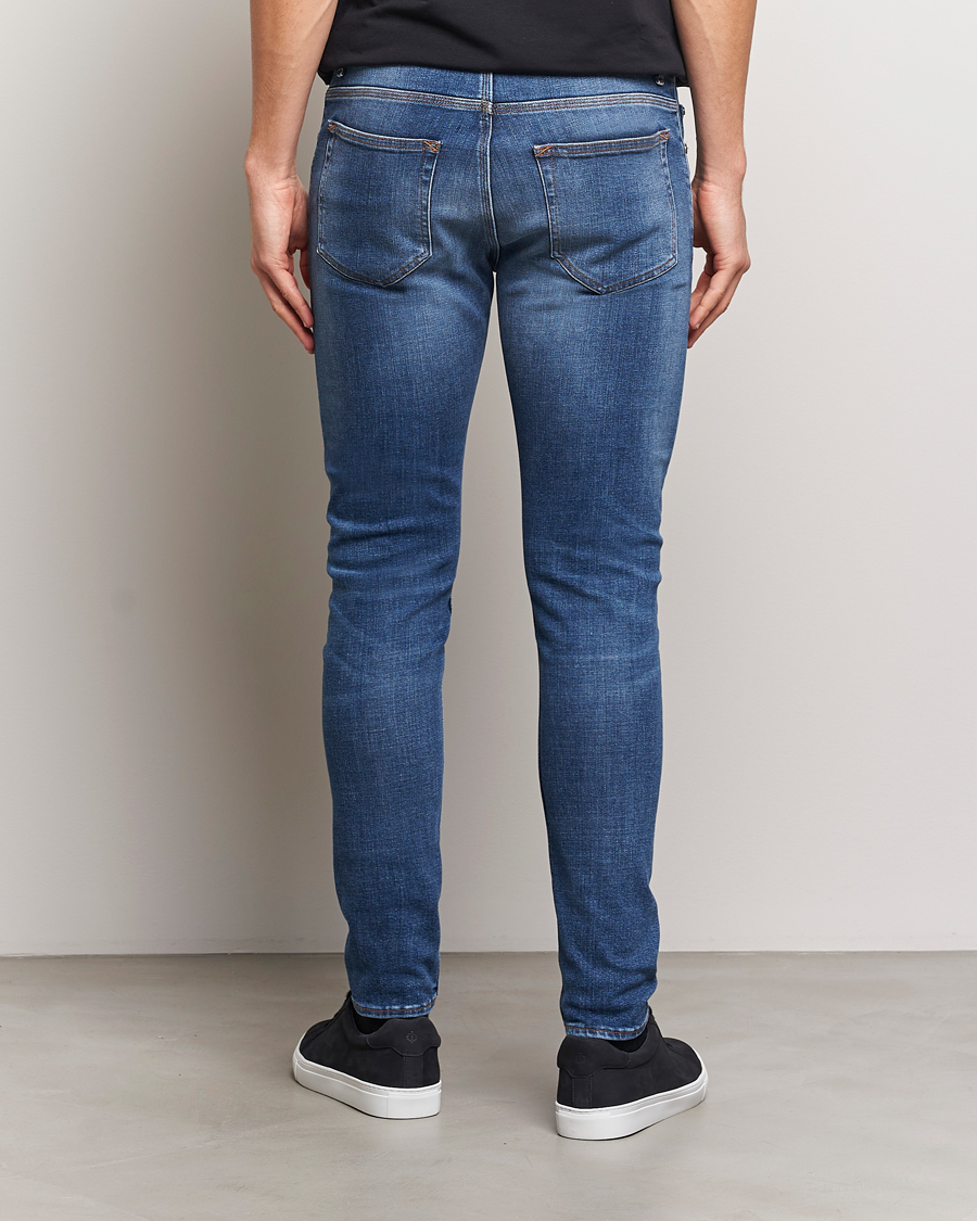 Herr | Jeans | Tiger of Sweden | Evolve Stretch Cotton Jeans Medium Blue