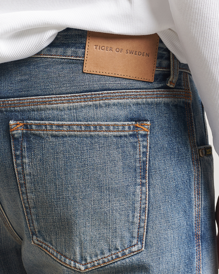 Herr | Jeans | Tiger of Sweden | Fact Bootcut Jeans Medium Blue