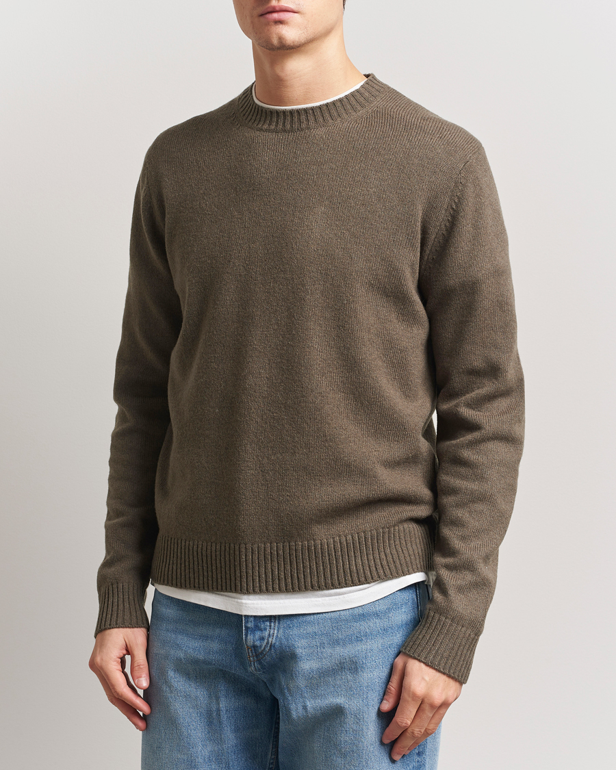 Herr | Tröjor | Samsøe Samsøe | Sylli Wool Crew Neck Bungee Cord