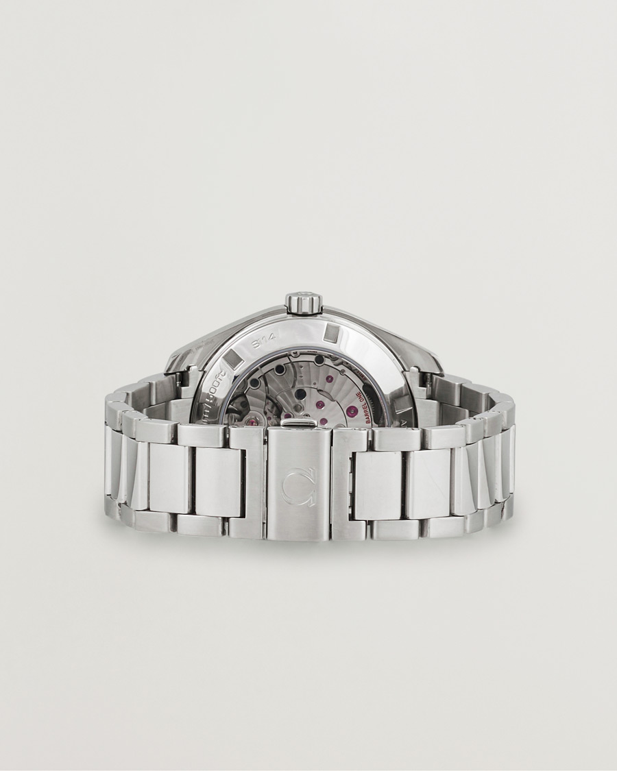 Herr | Omega Pre-Owned Seamaster Aqua Terra Silver | Omega Pre-Owned | Seamaster Aqua Terra Silver