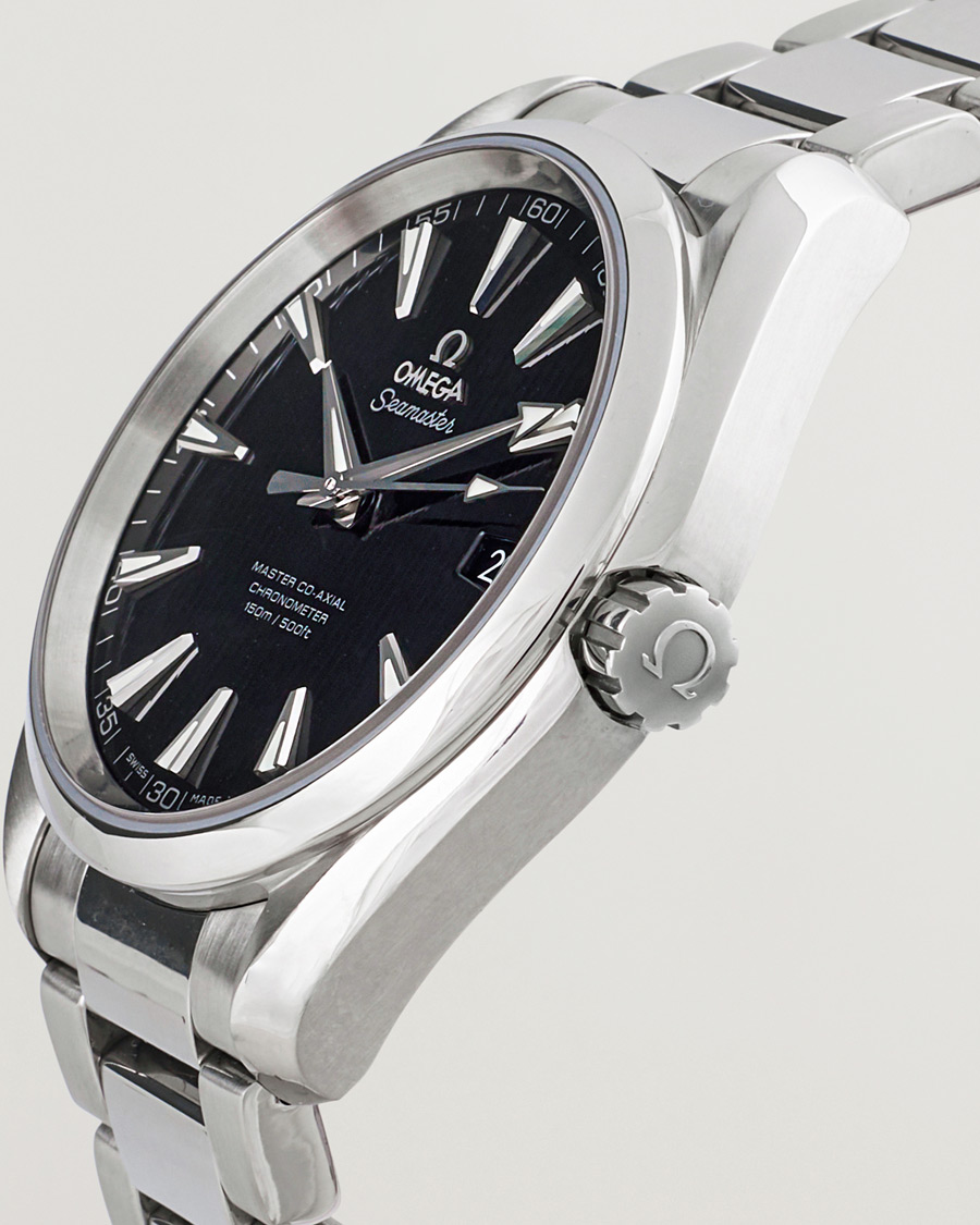 Herr | Omega Pre-Owned Seamaster Aqua Terra Silver | Omega Pre-Owned | Seamaster Aqua Terra Silver