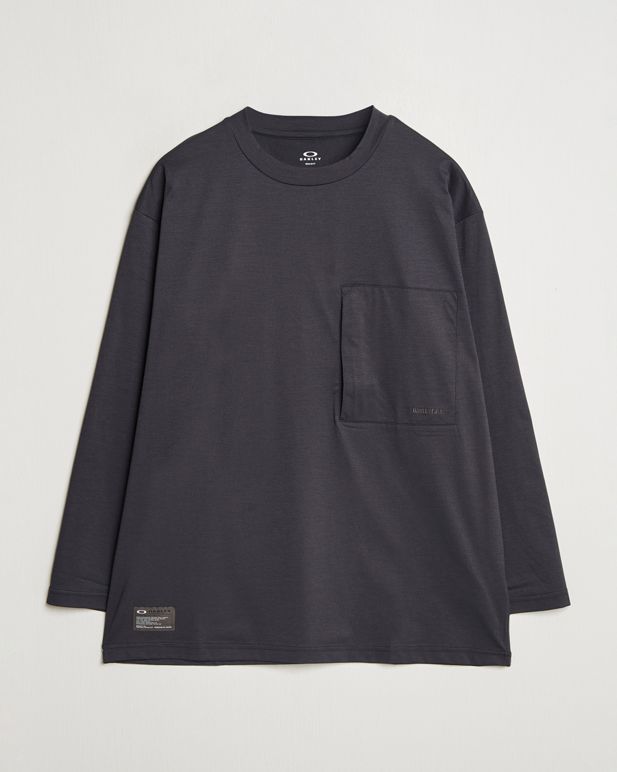 Herr | T-Shirts | Oakley | FGL Scratch Long Sleeve T-Shirt Phantom