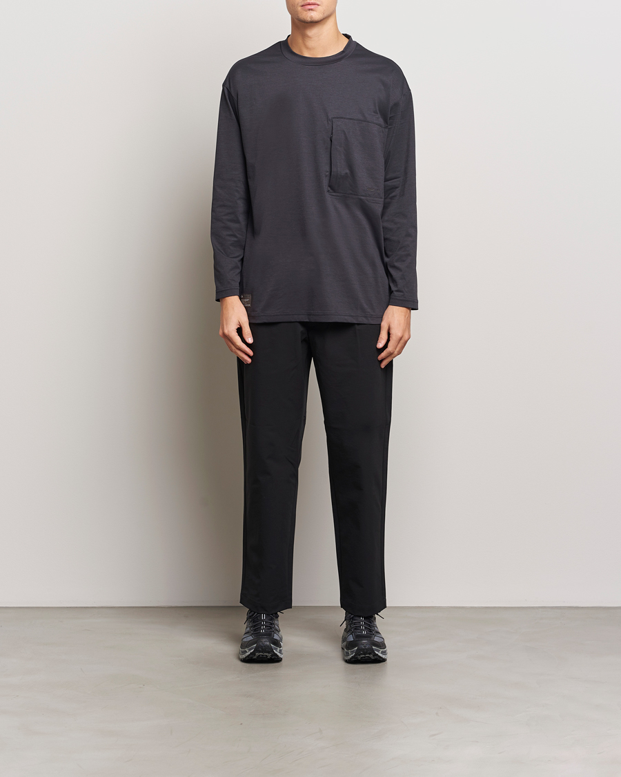 Herr | T-Shirts | Oakley | FGL Scratch Long Sleeve T-Shirt Phantom